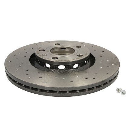Disc frana Brake disc BREMBO Xtra 1pcs Drilled front  L/R outer diameter 312 mm thickness 25 mm AUDI A4 B6 A4 B7 A6 C5 SEAT EXEO EXEO ST SKODA SUPERB I 1.6-4.2 10.96-05.13 BREMBO 09.8690.1X
