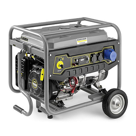 Generator Power generator petrol type: Petrol 230V engine power 13 HP maximum power: 55kW rated current: 238A sockets: 1x32A 230V 2x16A 230V starting: electric/manual KARCHER 1.042-208.0