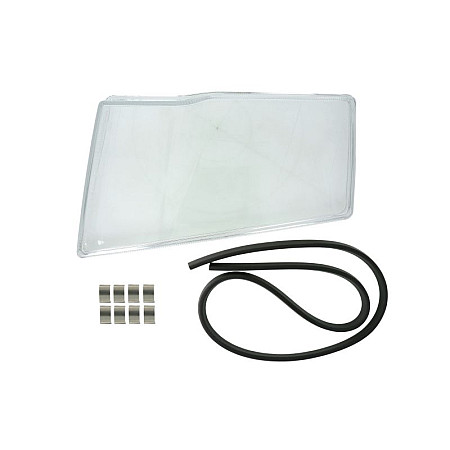 Lentila,far Sticla farului Dreapta en with gasket cu sigilii si agrafe VOLVO FH12 09.01- GIANT 131-VT12211GR