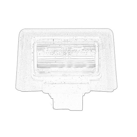 Bec, iluminare numar circulatie Licence plate lamp  FORD TRANSIT / TOURNEO CONNECT II 09.13-11.17 OE FORD 1807855