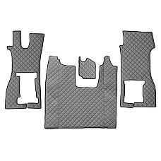 Covor compartiment picioare F-CORE pe intregul etaj scaun pasager convertibil cantitate in set 4 szt. material - piele matlasata eko culoare - gri SCANIA LPGRS 09.16- F-CORE F-CORE FL36 GRAY