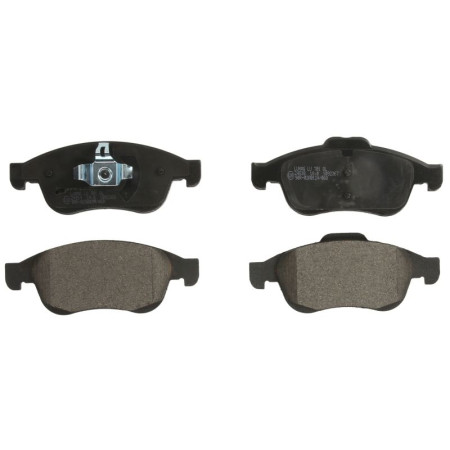 Set placute de frana Fata DACIA DOKKER DOKKER EXPRESS/MINIVAN DUSTER DUSTER/SUV LODGY SANDERO III RENAULT CAPTUR I CAPTUR II CLIO V FLUENCE 1.0-Electric 11.08- BRECK 24914 00 701 00