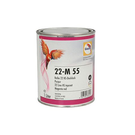 Vopsele Vopsea 1 l rosu acrilic luciu pt caroserie compusi organici volatili: 420 tip de pulverizare: pistol GLASURIT 50410706