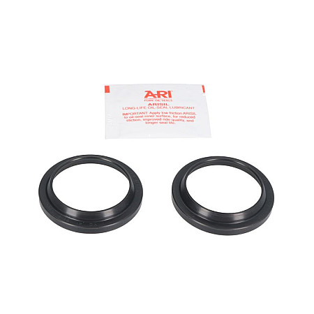 Etansare praf suspensie fata Front suspension anti-dust gaskets 41x537x5/10 type: YC quantity per packaging: 2pcs HONDA XR KAWASAKI ER-6N SHERCO CITY CORP TRIUMPH DAYTONA 125-675 1979-2015 ARIETE ARI.128