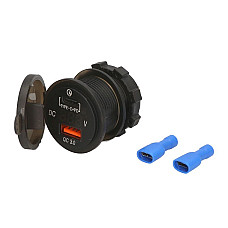 Adaptor, bricheta USB socket DC 12-24V DC 5V/3.6A C-type additional socket Motorcycle 4 RIDE ERCL-MUS012