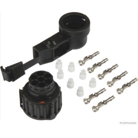 Stecher Mufa de metalica numar pini: 7 forma mufa: baioneta/rotund AMP 1.5 voltaj pana la 48V DAF XF 95 MAN TGA RVI MAGNUM PREMIUM SCANIA 4 PGRT VOLVO FH FH16 FM 09.90- HERTH+BUSS PARTI ELECTRICE 50390375