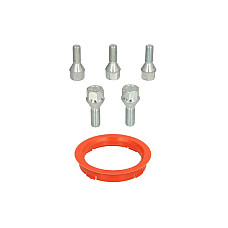 Trusa de montare a jantei de aliaj Fitting kit FZ21 74.1-63.4 B C17D30 60 cone M14x15 L30 1 kit / 1 wheel - 5 holes ITWHEELS ITW49080