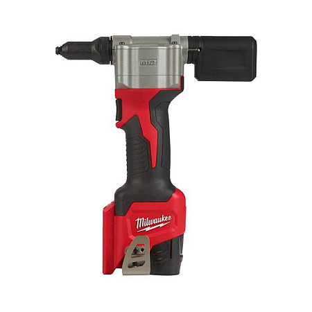 Disp. pneum. pop-nituri (acumulator) Riveter power supply: battery-powered set of working torque: 9000Nm rivet size: 24 32 4 48mm 12V battery included number of batteries: 1 pcs charger included x 2 Ah MILWAUKEE 4933464405