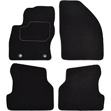 Covoras podea textil Floor mats Velours 4 pcs front/rear set colour neagra FORD FOCUS II 07.04-09.12 Saloon MAMMOOTH MMT A041 FOR120 PRM 01