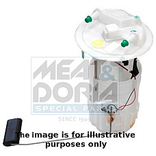 Intrerupator, control nivel combustibil Senzor nivel combustibil CITROEN C3 PLURIEL RENAULT KANGOO BE BOP KANGOO EXPRESS KANGOO II 1.5D/1.6 05.03- MEAT &amp; DORIA MD79380E