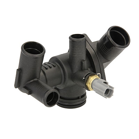 Termostat,lichid racire Termostat sistem racire 88C in carcasa  CITROEN JUMPER II FORD TRANSIT TRANSIT CUSTOM V362 TRANSIT V363 PEUGEOT BOXER 2.2D 04.06- HANS PRIES HP305 134