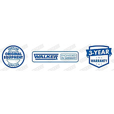 Racord evacuare Teava de esapament Fata x465mm TOYOTA COROLLA 1.4/1.6 10.99-01.02 WALKER WALK10734