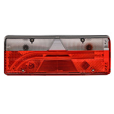 Stop spate Rear lamp R EUROPOINT III 24V with indicator with fog light reversing light with stop light parking light reflector side clearance connector: AMP 7PIN Bayonet ASPOCK A25-7400-541