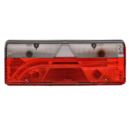 Stop spate Rear lamp R EUROPOINT III 24V with indicator with fog light reversing light with stop light parking light reflector side clearance connector: AMP 7PIN Bayonet ASPOCK A25-7400-541