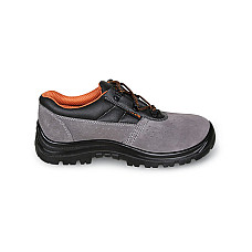 Protectia picioarelor BETA incaltaminte de protectie BASIC marime: 41 categorie de protectie: S1P SRC material: piele intoarsa culoare: gri botul: otel BETA BE7246BK/41