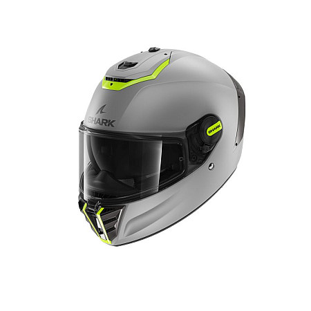Cati integrale Casca casca cu fata intreaga SHARK SPARTAN RS BLANK SP culoare galben/gri/matt marime M SHARK HE8105E-SYS-M