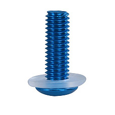 Surub Windshield fitting bolt Screen Screw anodized OXFORD colour blue 8 pcs. clockwise thread 8 pcs OXFORD OX565