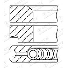 Set segmenti piston 909 STD 2-3-4 Piston ring set  MERCEDES 123 C123 123 T-MODEL S123 123 W123 G W460 MB W631 T1 601 T1 601 611 T1 B601 T1 B602 T1/TN T2/L 2.4D/2.9D/3.0D 01.75- GOETZE 08-176700-10