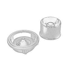 termostat carcasa IVECO Termostat de locuinte fara termostat !!!! IVECO Stralis / Trakker / CURSOR OE IVECO 504263917
