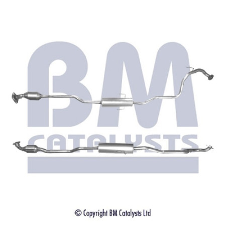 Catalizator EURO 4 TOYOTA YARIS 1.3/1.33 08.05-12.12 BM CATALYSTS BM91576H