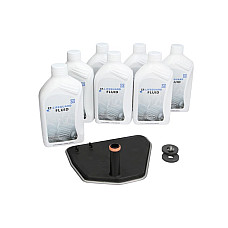 Set piese, schimb de ulei cutie de viteze automata Automatic gearbox hydraulic filter gasket With oil 6 HP 26X/6HP32 HSL015+016 6 HP 32 BMW 7 E65 E66 E67 X3 E83 X5 E53 X5 E70 X6 E71 E72 3.0D-5.4 05.97-07.14 ZF 1068.298.061