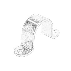 Suport, sistem de esapament Exhaust system bracket RVI VOLVO OE VOLVO VO22588266