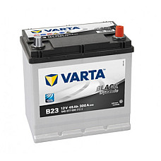 Acumulator Pornire Acumulator VARTA 12V 45Ah/300A BLACK DYNAMIC R+ borna standard 219x135x225 B01 - flansa de montare 10.5 mm pornire VARTA BL545077030