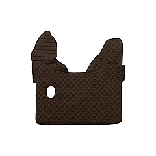 Covor compartiment picioare Covorase Auto F-CORE pentru tunelul central cantitate in set 1 szt. material - piele matlasata eko culoare - maro pentru transmisie manuala DAF XF 105 XF 106 10.12- F-CORE F-CORE RH26 BROWN