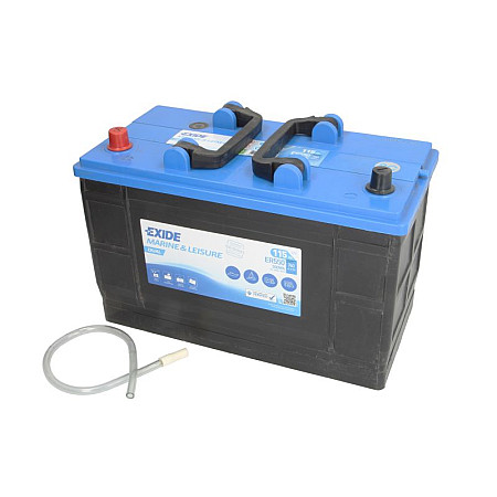 Baterie de alimentare Acumulator EXIDE 12V 115Ah/760A DUAL MARINE/RV L+ borna standard 350x175x235 B0 aditional - auxiliar/ciclu profund/pornire/utilizare multipla EXIDE ER550
