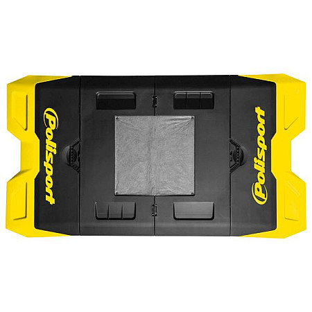 Covor Motorbike mat POLISPORT dimensions: 1800x990 yellow plastic folded POLISPORT 8982200001 POL