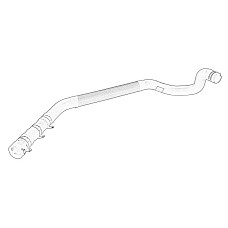 Furtun, schimbator de caldura (incalzire) Heater hose outlet FIAT DUCATO 2.3D 08.06- OE FIAT 1367579080