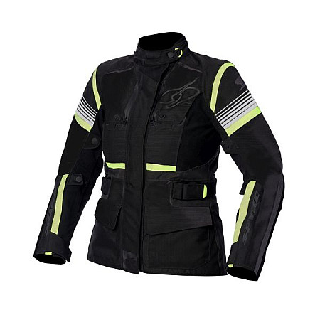 Jachete textile Jackets touring SPYKE EQUATOR DRY TECNO LADY colour anthracite/neagra/fluorescent/yellow size 46 SPYKE 120530/10186/46