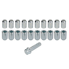 Trusa de montare a jantei de aliaj Fitting kit NUT-KIT N STAR 1/2 UNF + STAR TOOL K19 1 kit / 4 wheels - B/N qty 20 MAK MAK 8050000055