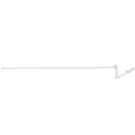 Cablu, capota motor Engine hood cable short with grip CITROEN C5 III 1.6-3.0D 02.08- OE PEUGEOT 7937R0