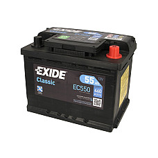 Acumulator Pornire Acumulator EXIDE 12V 55Ah/460A CLASSIC R+ en 242x175x190 B13 pornire EXIDE EC550