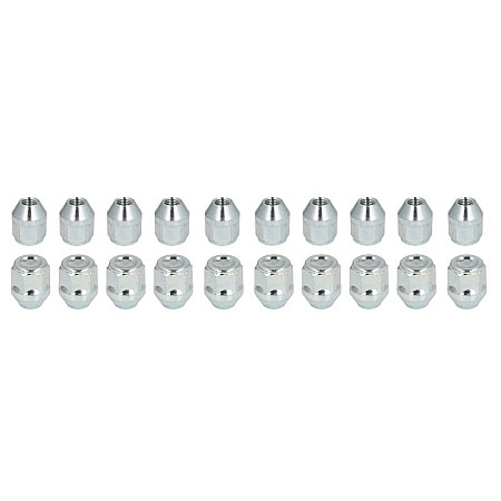 Trusa de montare a jantei de aliaj Fitting kit NUT-KIT N M12x15 K21 CLOSED H29 1 kit / 4 wheels - B/N qty 20 MAK MAK 8050000908