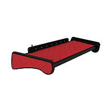 Raft interior cabina ofer Raftul cabinei mijloc Panou LED lumina alba cabina culoare: rosu serie: ELEGANCE MAN F-CORE F-CORE FT05 RED