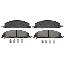 Set placute de frana Spate EN no ECE R90 certification DODGE RAM 6.7 01.09- WAGNER SX1400
