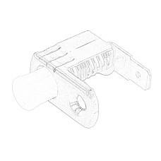 Comutator,bec control frana de mana Light switch under the lever  CITROEN JUMPER I JUMPER II FIAT DUCATO PEUGEOT BOXER 12.01- OE FIAT 1336822080