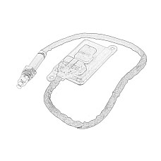 Senzor NOx, injectie aditiv NOx sensor before catalytic converter IVECO OE IVECO 5801777219