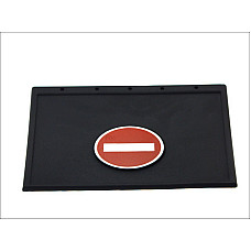 Aparatoare de noroi Mud flap R 400x320mm with no entry sign CARGOPARTS CARGO-M12/P