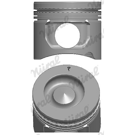 Diametru piston 101mm STD DEUTZ FENDT 300 400 AHLMANN AS ATLAS COPCO XAS COPCO XATS ZW BOMAG BW DEUTZ FAHR AGROFARM AGROTRON AGROTRON K BF4M1012EC-TD226B-4 NURAL 87-127900-00