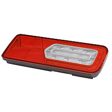 Stop spate Rear lamp R LC12T LED 24V with indicator with fog light reversing light with stop light parking light triangular reflector  SCHMITZ VIGNAL VAL161010