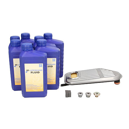 Set piese, schimb de ulei cutie de viteze automata Automatic gearbox hydraulic filter gasket With oil 5 HP 19 BMW 3 E46 5 E39 7 E38 Z4 E85 2.0-3.0 08.95-12.07 ZF 1060.298.070