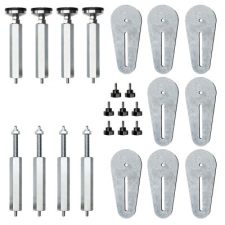 Piese si accesorii pentru elevatoare Heightening adapter steel quantity 8 pcs EVERTMS12M EVERTZL792281002