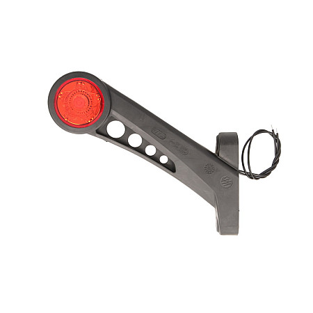 Lampa gabarit Outline marker lights L Red/White LED 12/24V WAS 893L W77.3STAR