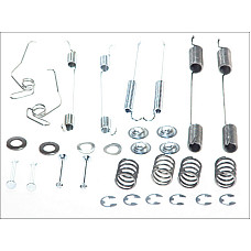 Set accesorii, sabot de frana Set de montaj pantofi de frana LUCAS FORD P 100 II TRANSIT 1.6-2.5D 11.77-12.92 QUICK BRAKE QB105-0642