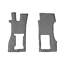 Covor compartiment picioare F-CORE scaun pneumatic pentru pasageri sofer + pasager cantitate in set 2 szt. material - piele matlasata eko culoare - gri SCANIA LPGRS 09.16- F-CORE F-CORE FH18 GRAY