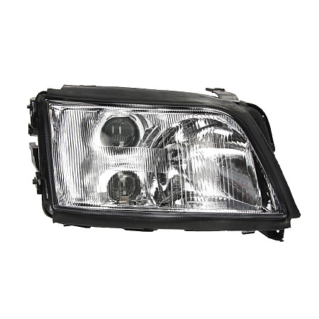 Far Lampa frontala Dreapta 2*H1/H3 electric mecanic fara motoras culoare insert: cromat AUDI A6 C4 TYC TYC 20-5003-08-2