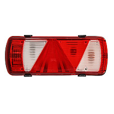 Stop spate Rear lamp R ECOFLEX 24V with indicator with fog light reversing light with stop light parking light triangular reflector connector: ASS2.1 7PIN ASPOCK A25-2900-401